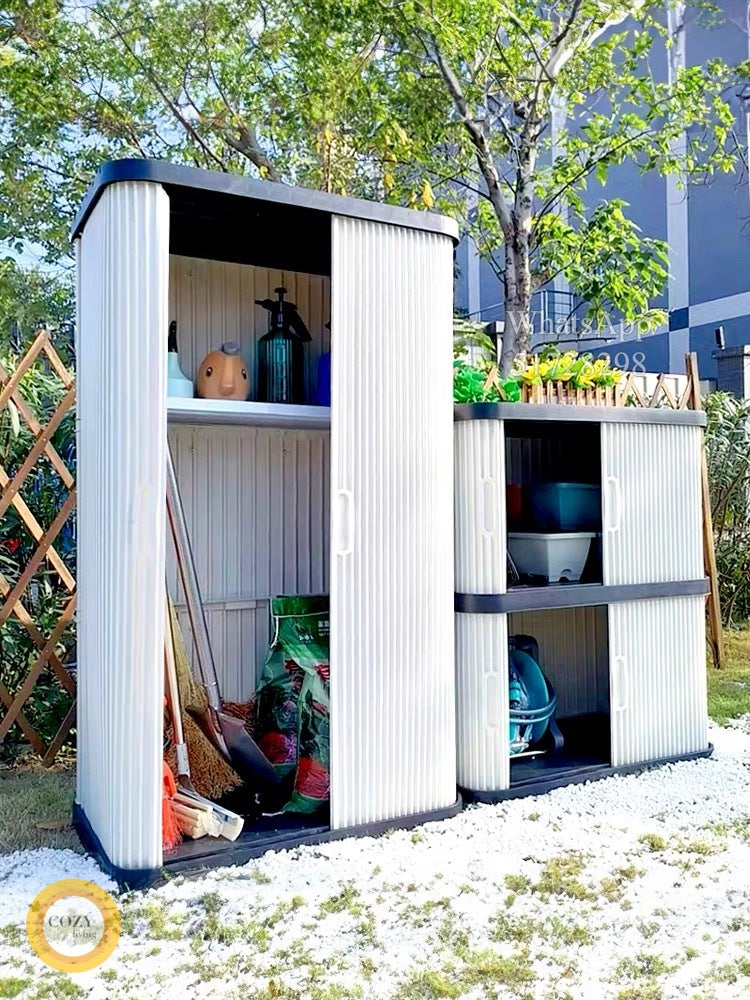 Large outdoor storage cabinets outlet waterproof