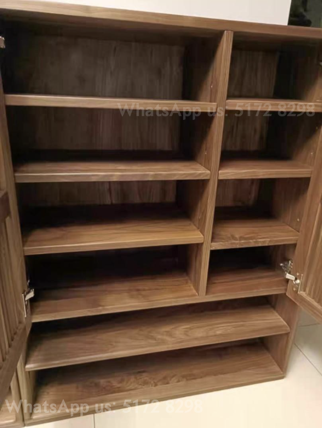 S098 solid wood shoe cabinet 