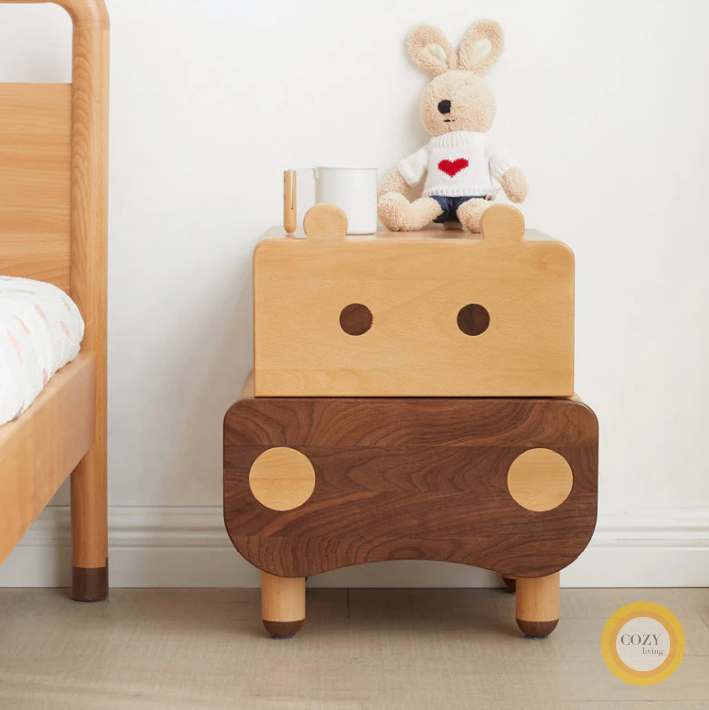 Mags hippopotamus bedside table 