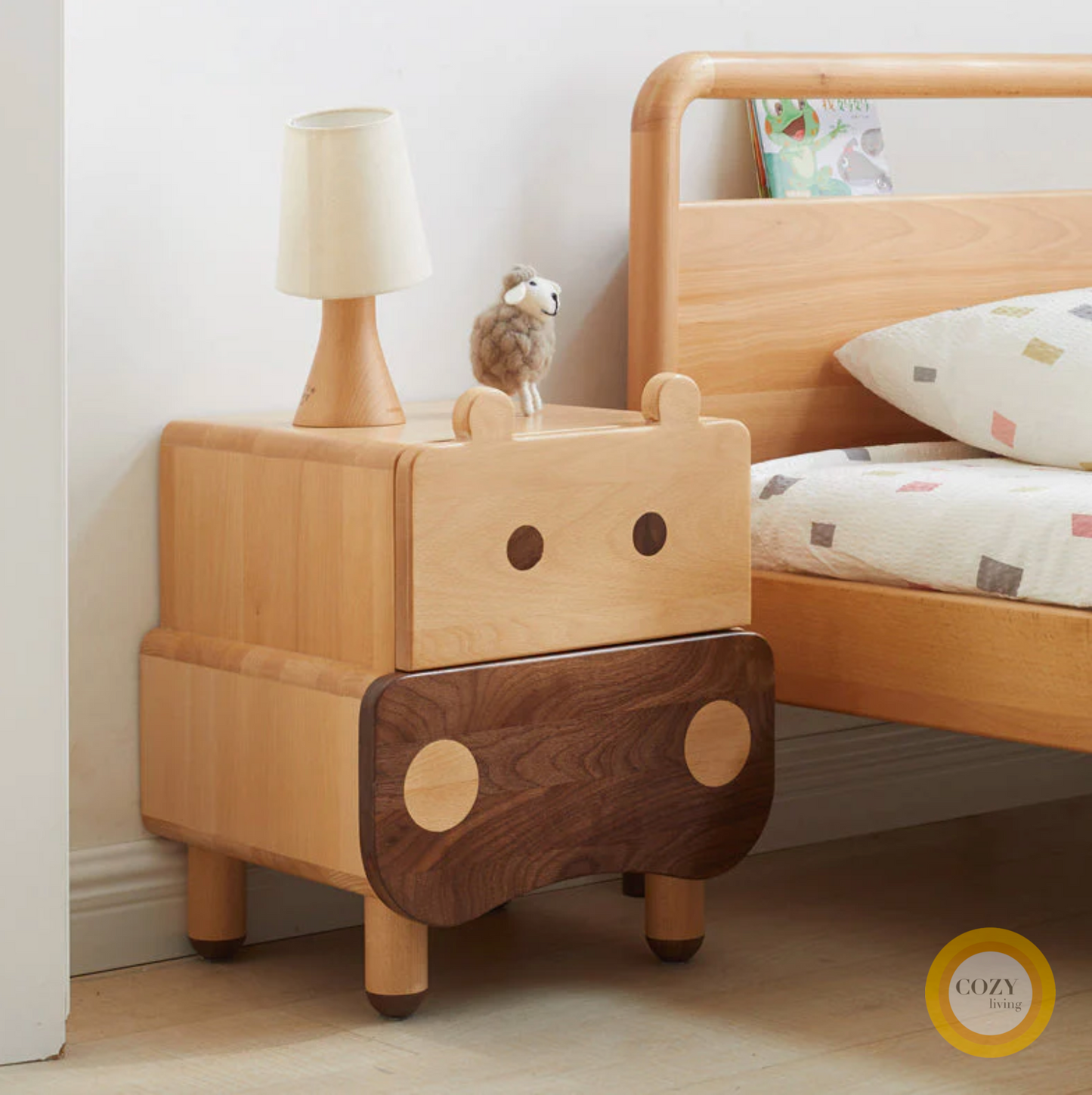 Mags hippopotamus bedside table 