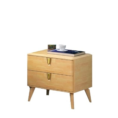 828 solid wood bedside table 