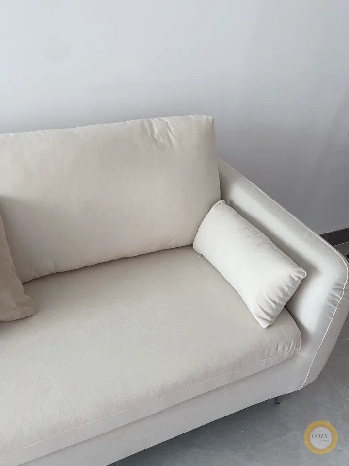 Cloud velvet sofa