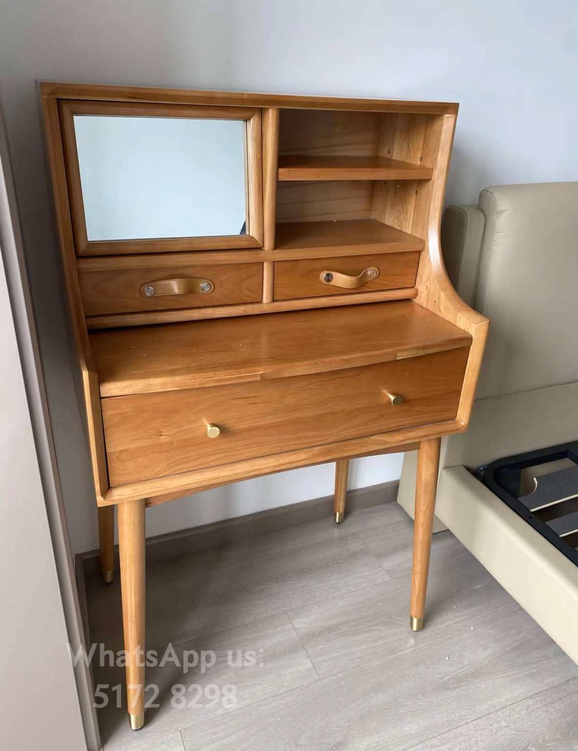 Solid wood dressing table D092 