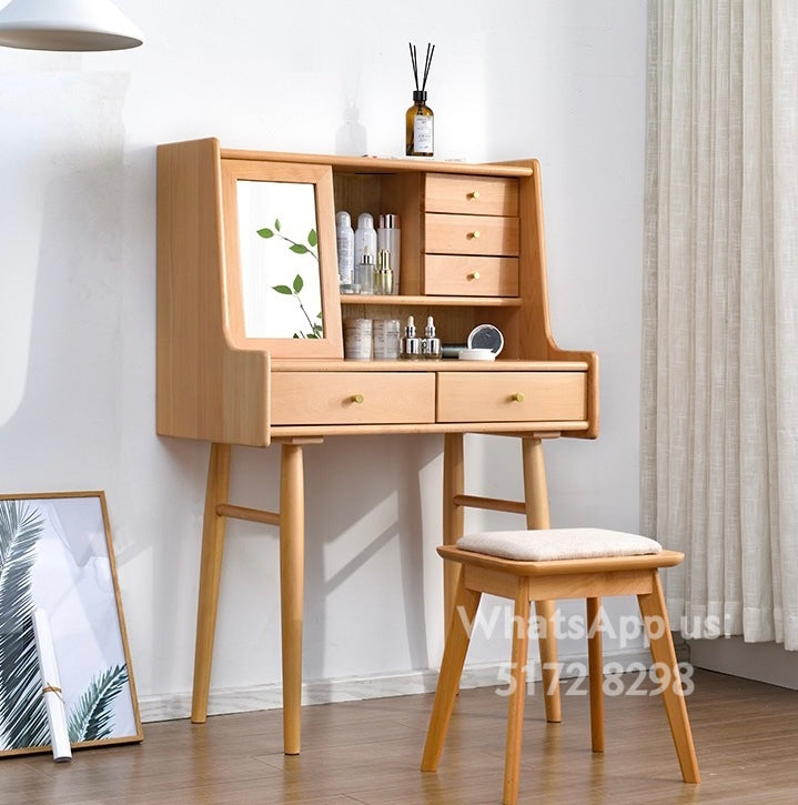 Solid wood dressing table D094 