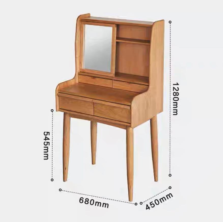 Solid wood dressing table D098 