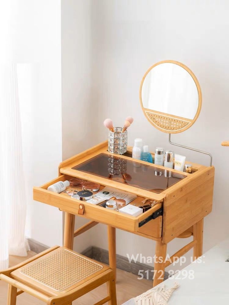 Solid wood dressing table D099 