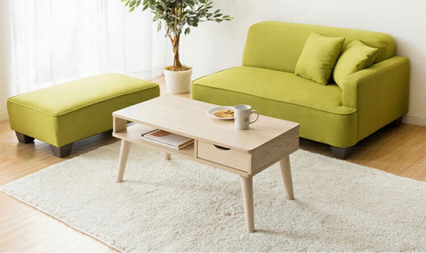 758 TÖGO Japanese style sofa with footrest 
