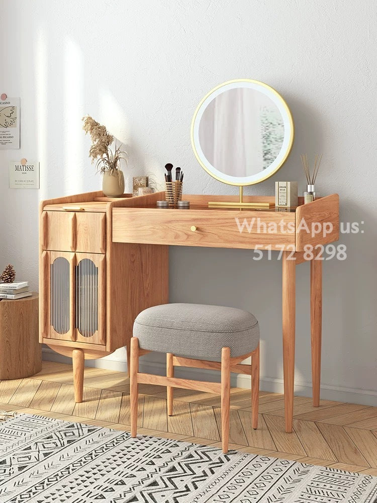 Solid wood dressing table D070 