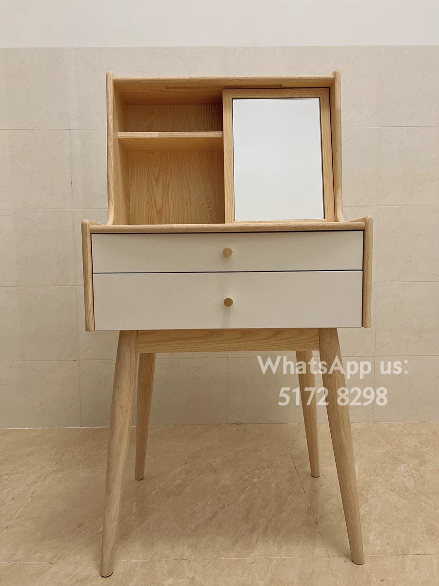 Solid wood dressing table D071 