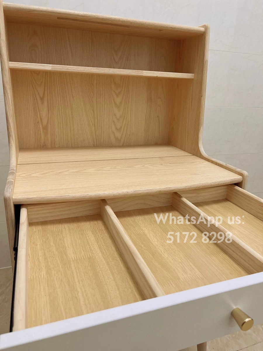 Solid wood dressing table D071 