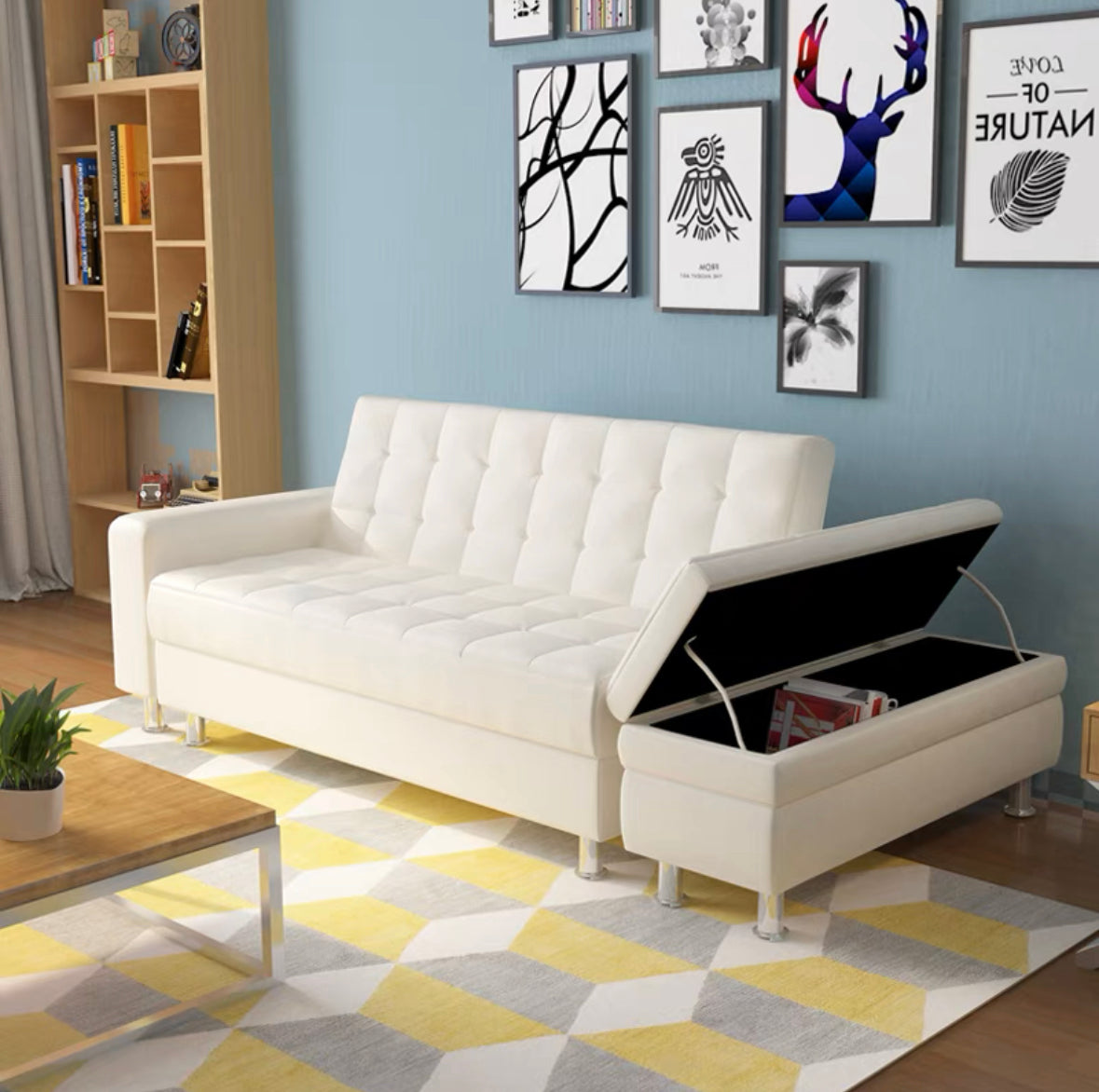 030 LOŠTO multifunctional sofa bed with storage 