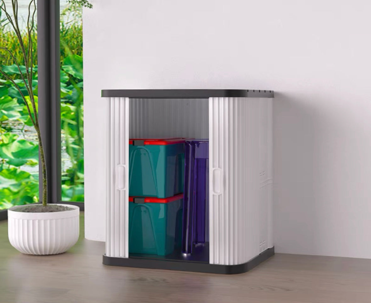 Large-capacity outdoor storage cabinet [waterproof, sunproof and anti-corrosion] 