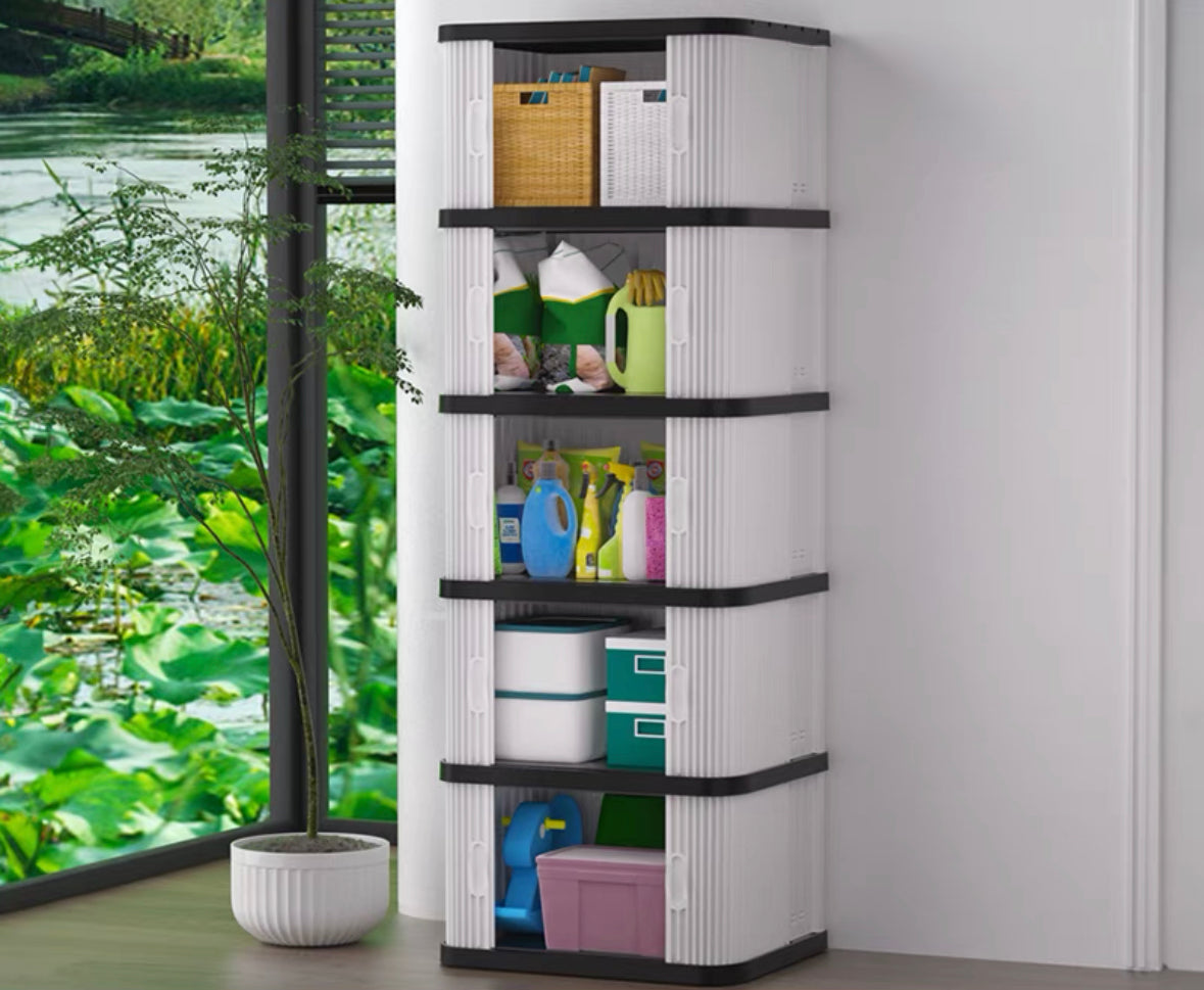 Large-capacity outdoor storage cabinet [waterproof, sunproof and anti-corrosion] 