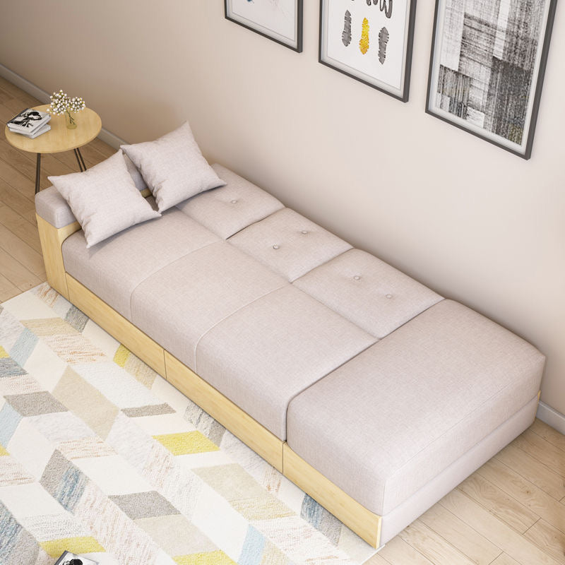 229 FÖRTE Japanese-style multifunctional sofa bed with storage 