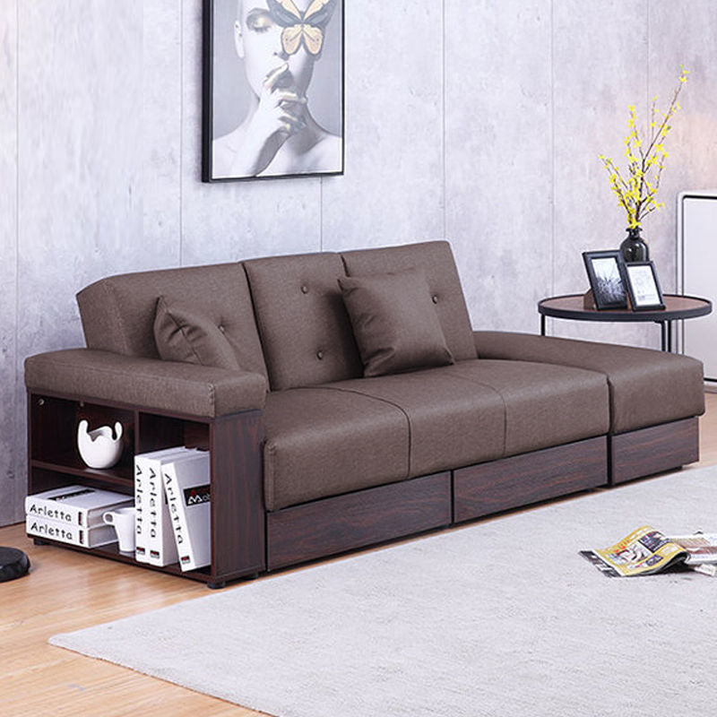 229 FÖRTE Japanese-style multifunctional sofa bed with storage 