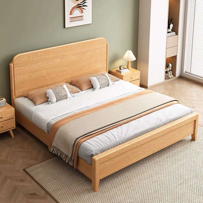 822 solid wood bed 