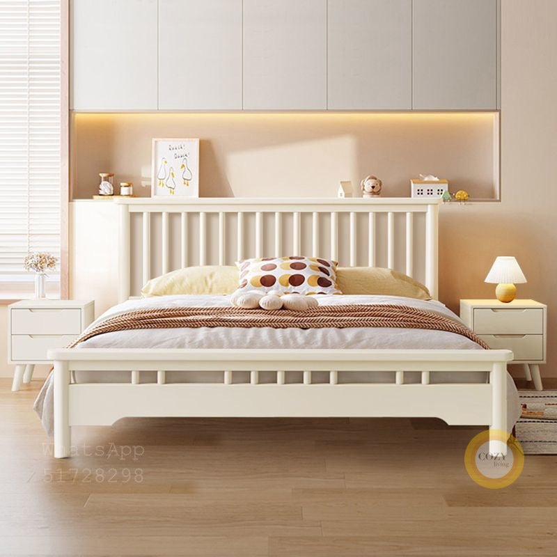 109A Nordic solid wood bed 