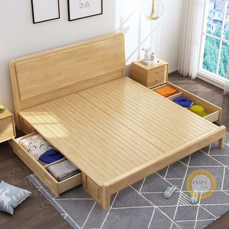 W13 solid wood bed 