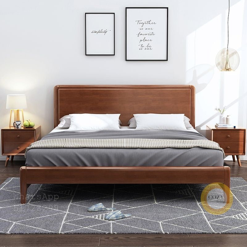 W13 solid wood bed 