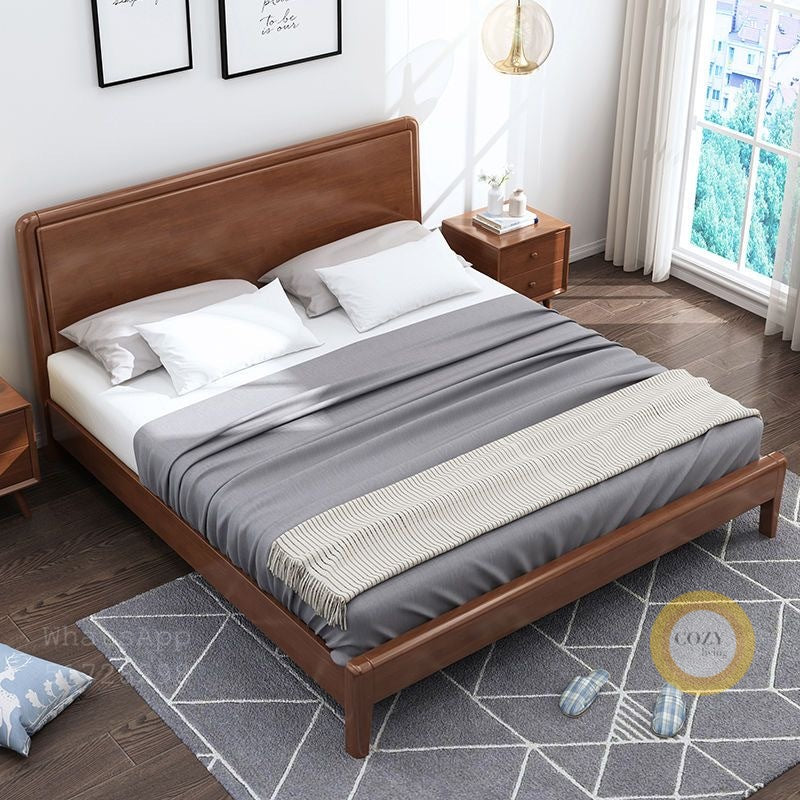 W13 solid wood bed 