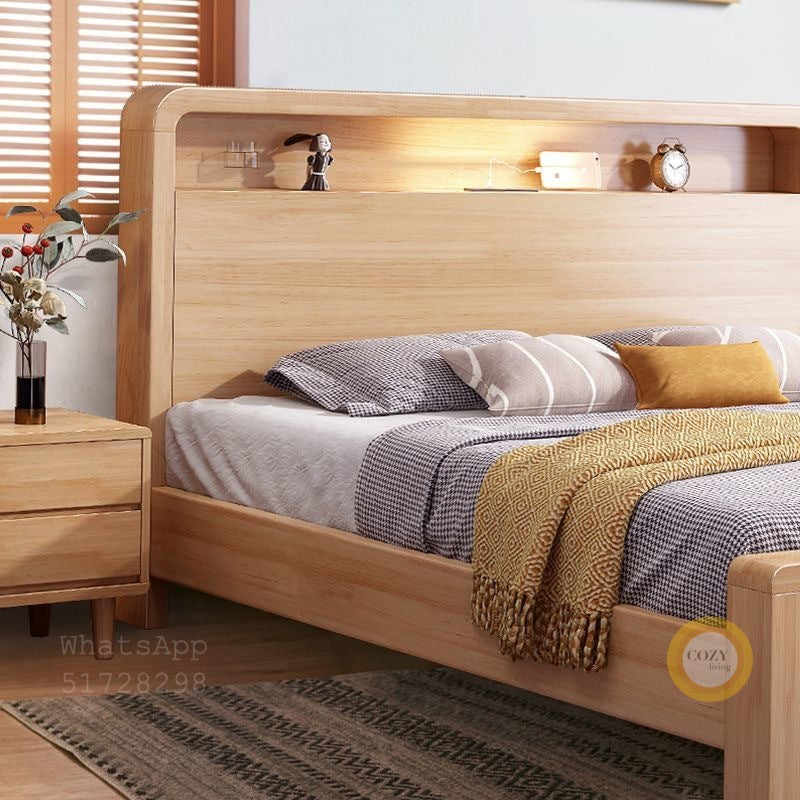 W11 solid wood bed 