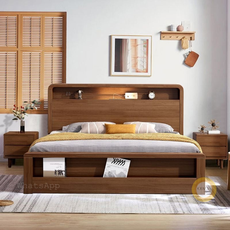 W11 solid wood bed 