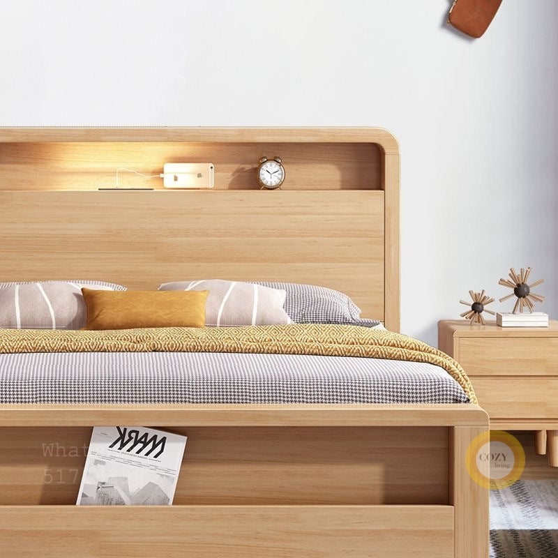 W11 solid wood bed 