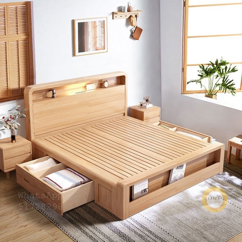 W11 solid wood bed 