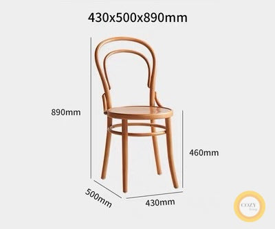 8 French dining chairs 