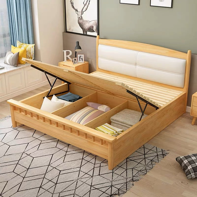 999 Nordic solid wood bed 