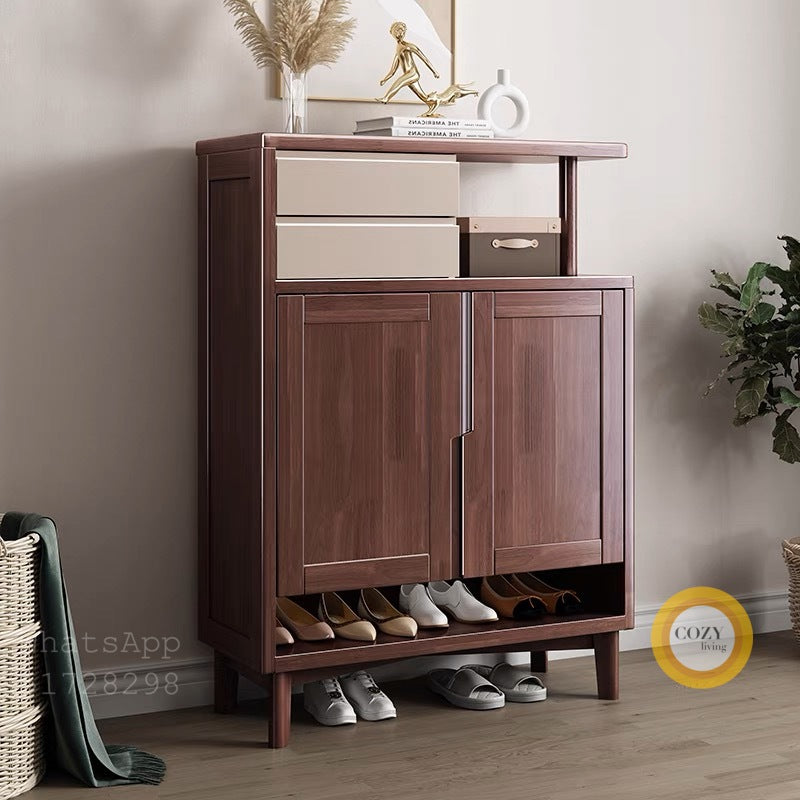 2232 solid wood shoe cabinet 