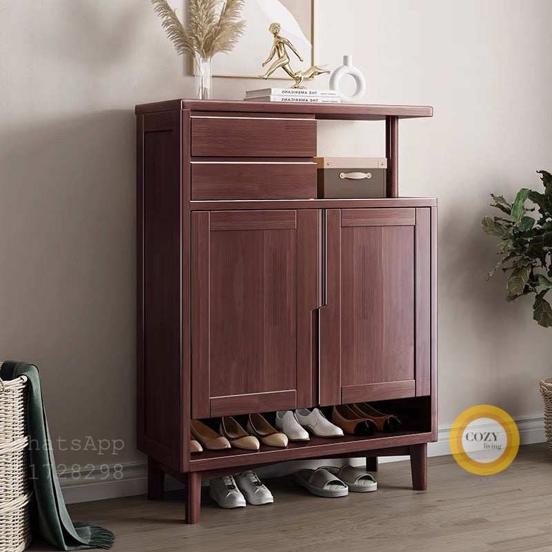 2232 solid wood shoe cabinet 