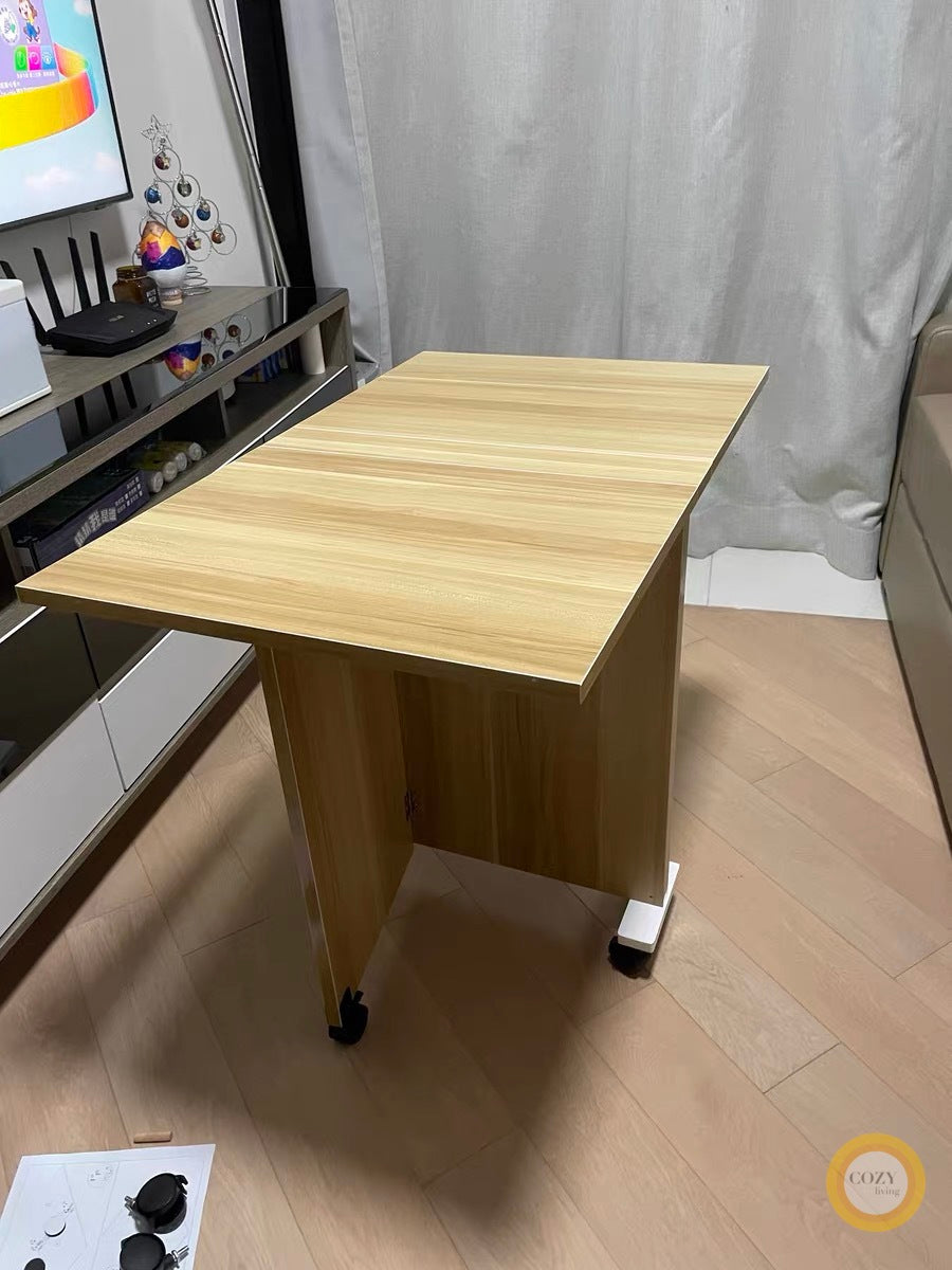 Folding dining table 