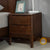 W25 solid wood bedside table 