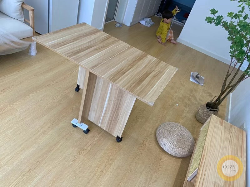 Folding dining table 