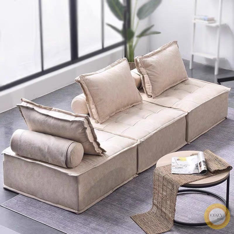 Japanese style tofu brick sofa