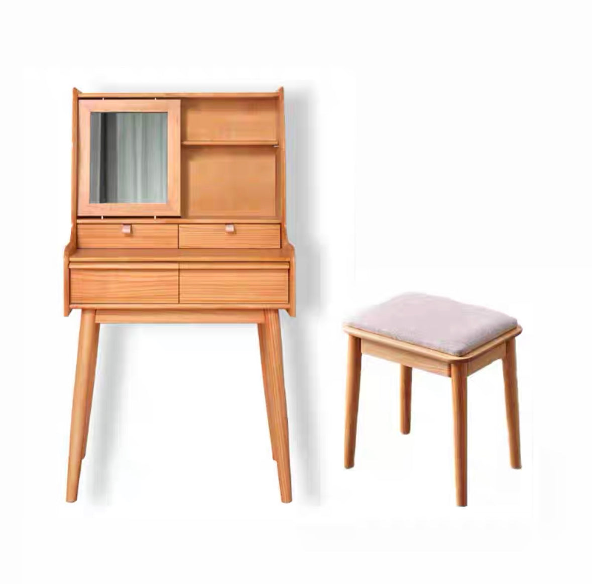 Solid wood dressing table D098 