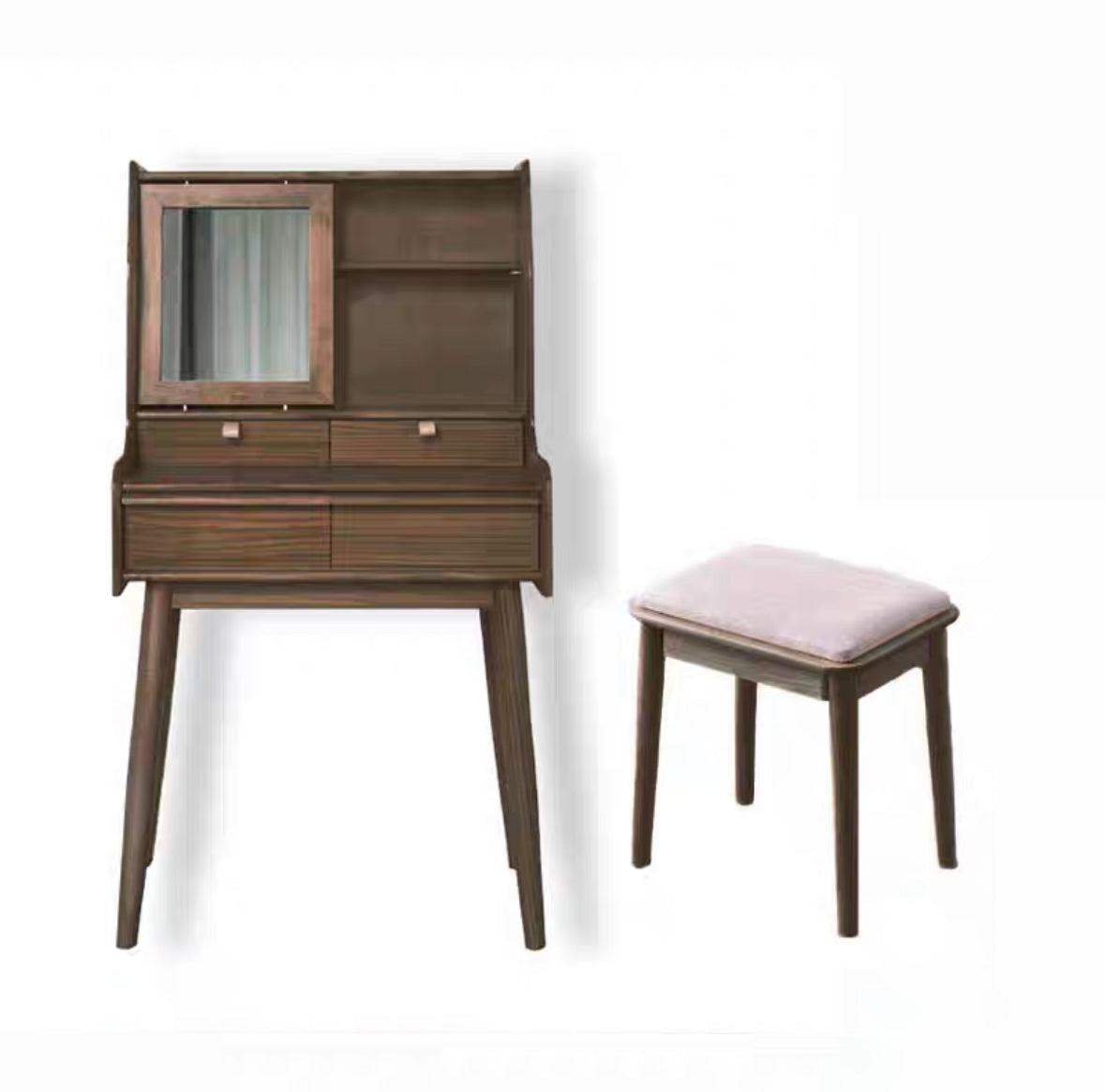 Solid wood dressing table D098 