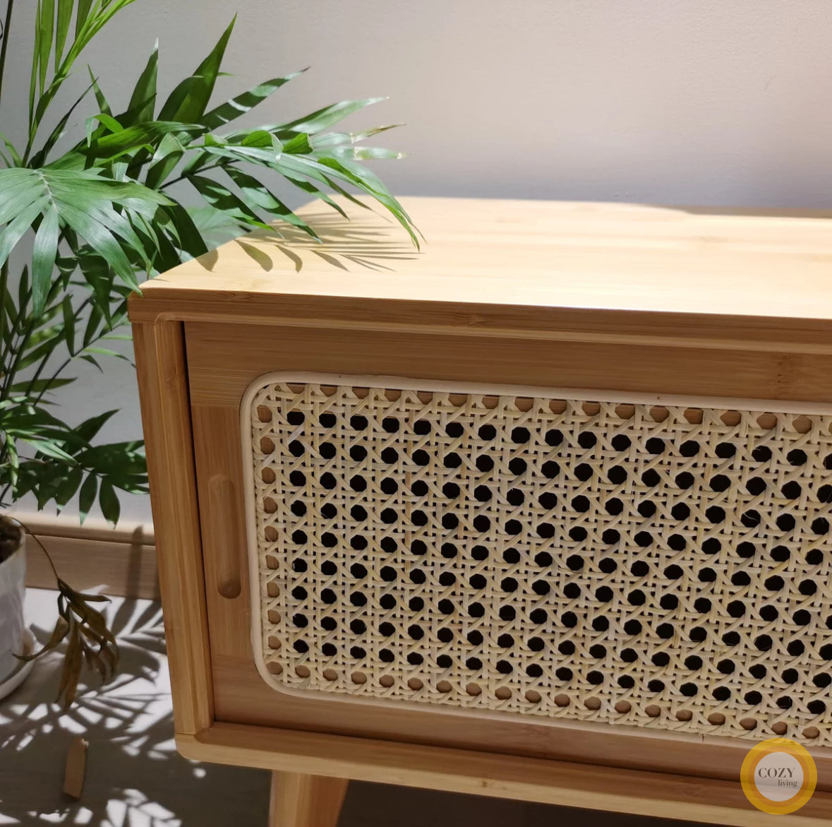 𝐙𝟎𝟏𝟐 Japanese style bamboo TV cabinet𝐭𝐯 𝐜𝐚𝐛𝐢𝐧𝐞𝐭 