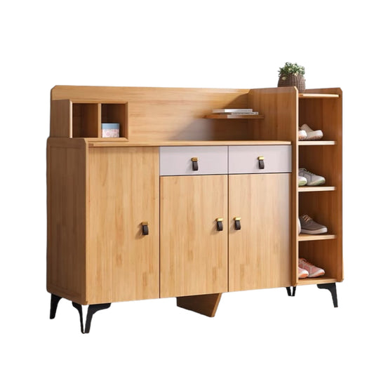 2195 solid wood shoe cabinet 