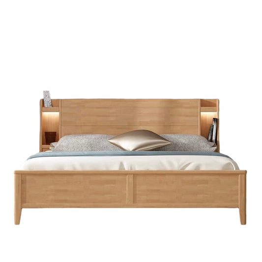 YF-1102 solid wood bed 