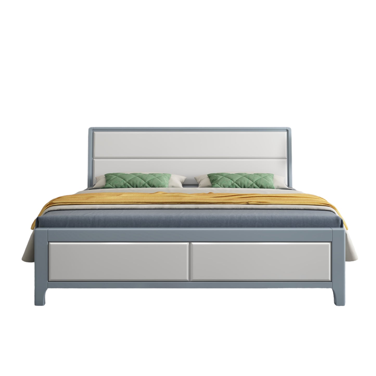 599 Nordic solid wood bed 