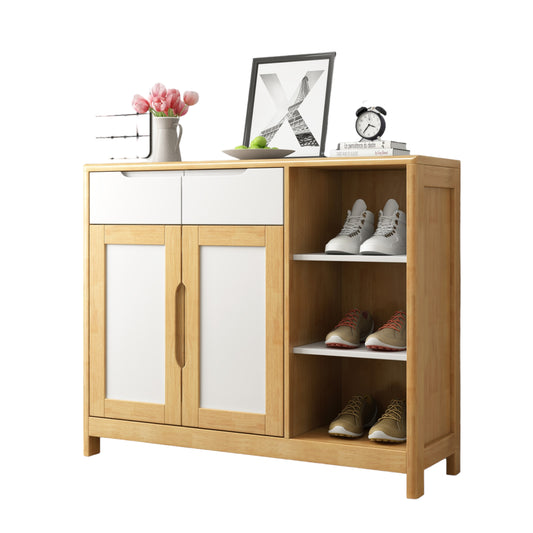 YF-X12 solid wood shoe cabinet 