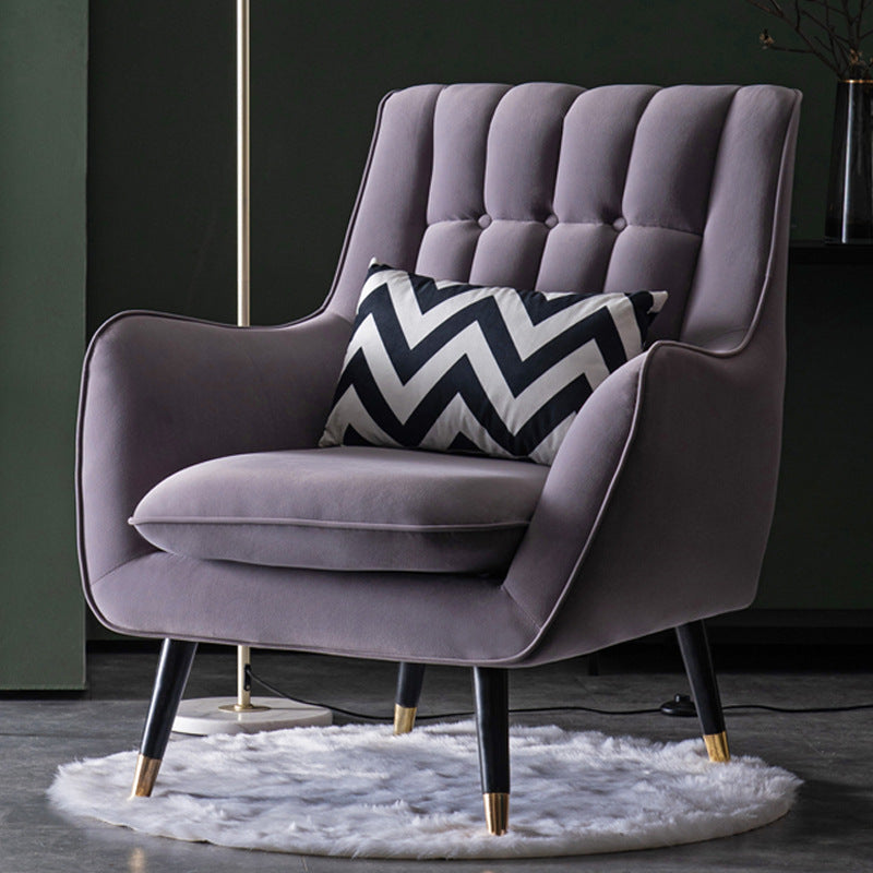 LYRIC wide tufted armchair 