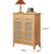 YF-5303T rattan shoe cabinet 