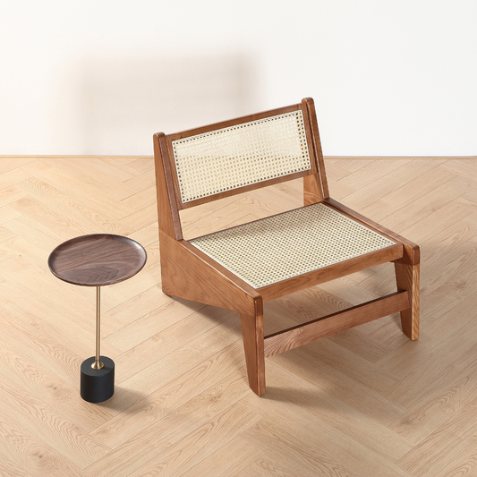 Decrescendo handmade rattan armchair 