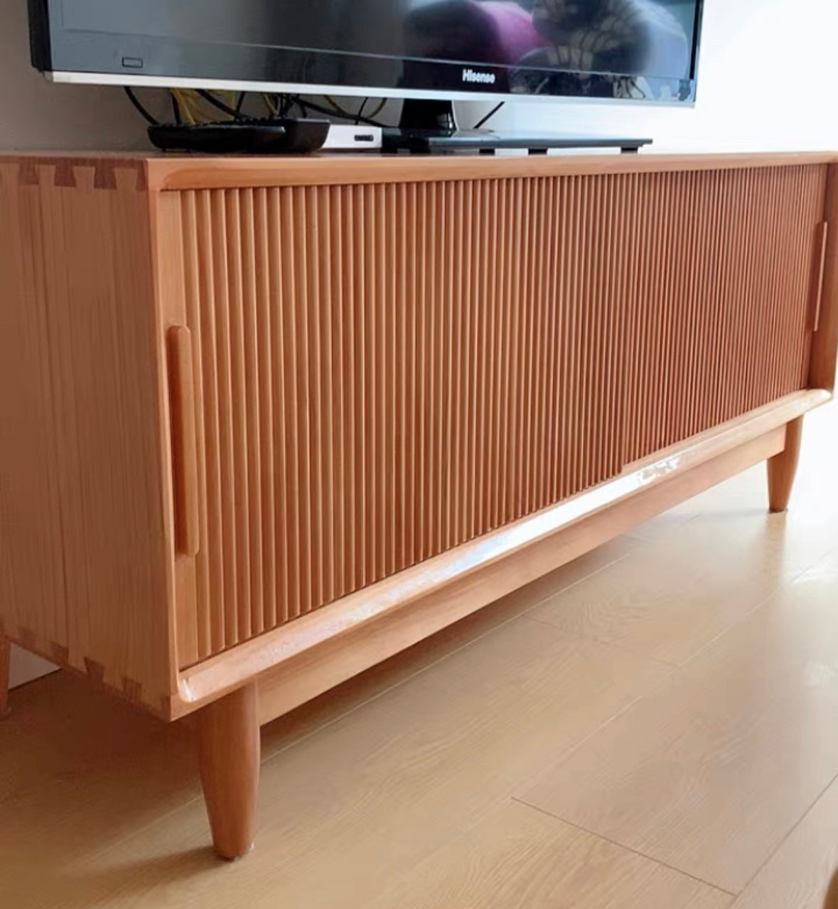 𝐙𝟎𝟒𝟖 Japanese style Chiba sliding door TV cabinet solid wood𝐭𝐯 𝐜𝐚𝐛𝐢𝐧𝐞𝐭 