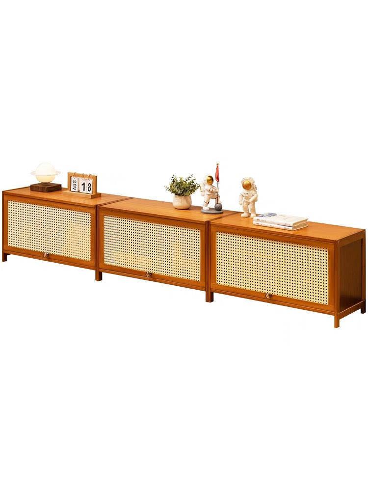 𝐙𝟎𝟒𝟐 Retro rattan/nanzhu TV cabinet original color𝐭𝐯 𝐜𝐚𝐛𝐢𝐧𝐞𝐭 