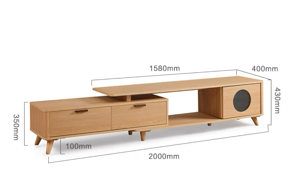 𝐙𝟎𝟓𝟏 Simple retractable log TV cabinet 𝐭𝐯 𝐜𝐚𝐛𝐢𝐧𝐞𝐭 