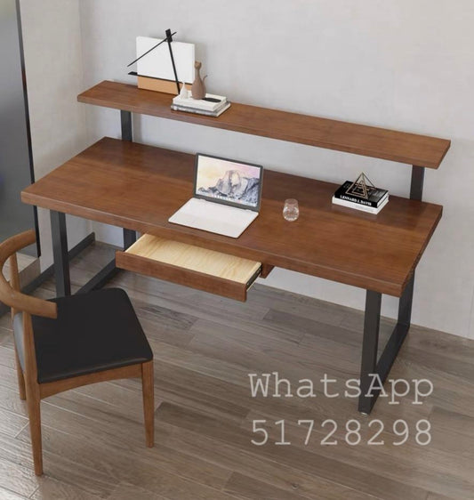 Solid wood thick board computer desk desk writing desk study desk desk desk office desk work desk Desk